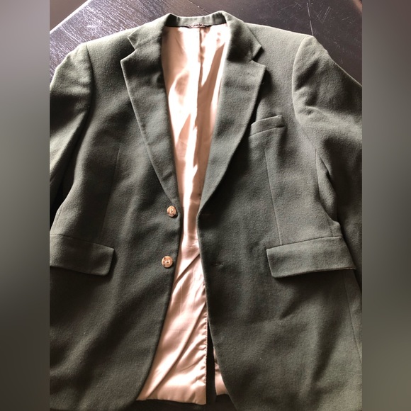 Green The Cambridge Collection Carlton’s blazer 100% camel - Picture 6 of 7